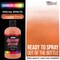 U.S. Art Supply Pearlized Orange Pearl Acrylic Special Effects Airbrush Paint - 8oz Ready to Spray Air Brush Paint for Nails, Models, Fabric - Water-Based Air Brush Painting